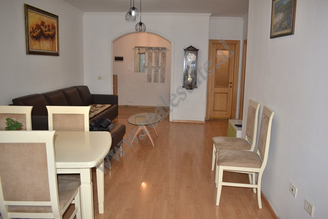 Two bedroom apartment for rent at&nbsp;Him Kolli&nbsp;Street in Tirana.
The apartment is situated o